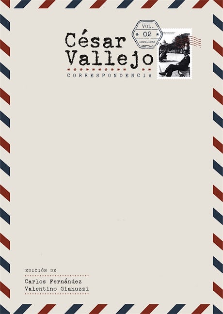 Book cover image for César Vallejo. Correspondencia ISBN: 9781855664081